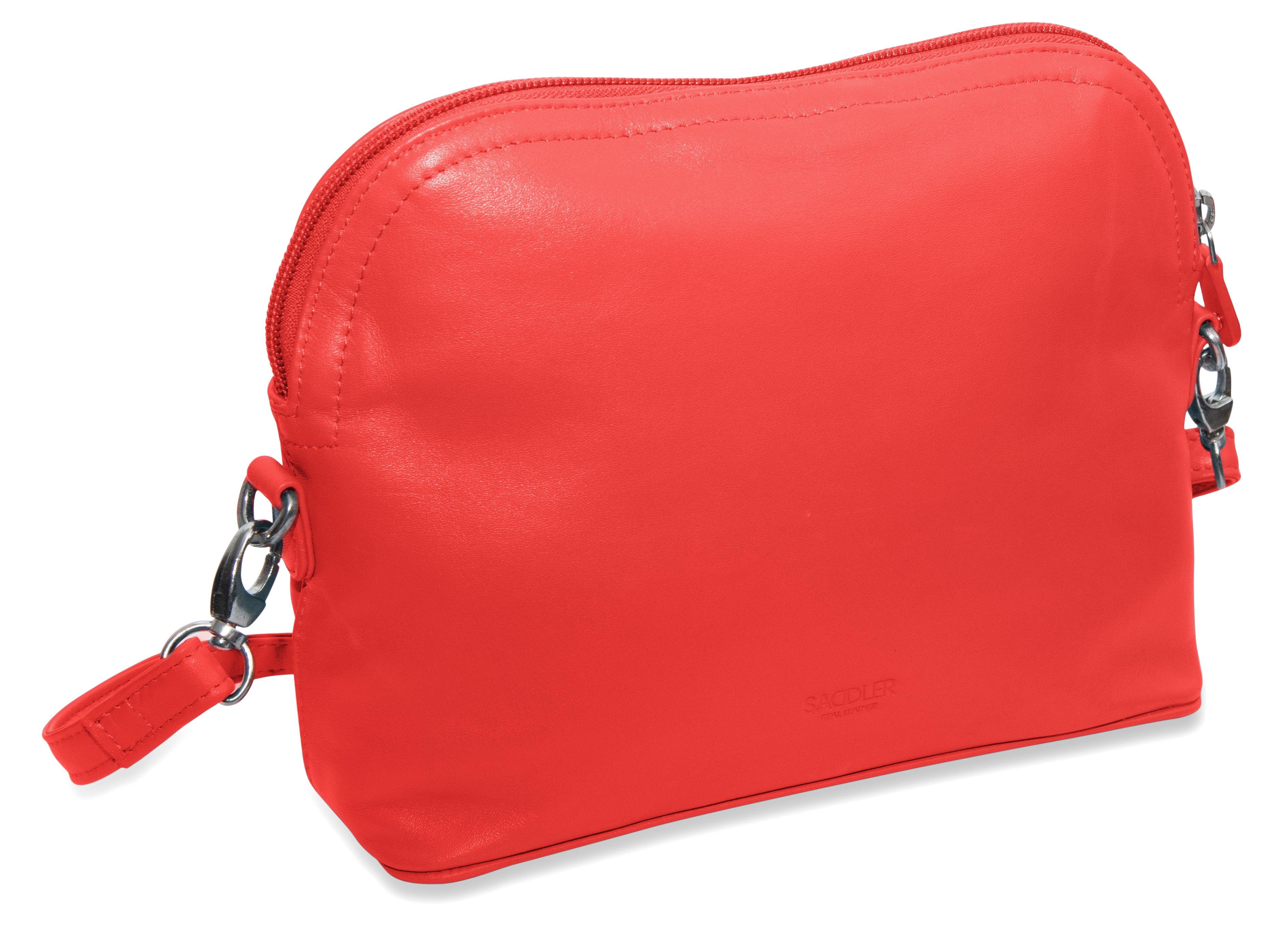 SADDLER BROOKLYN Leather Zip Top Handbag - Adjustable  Shoulder Strap, Multiple Pockets - RFID Protected