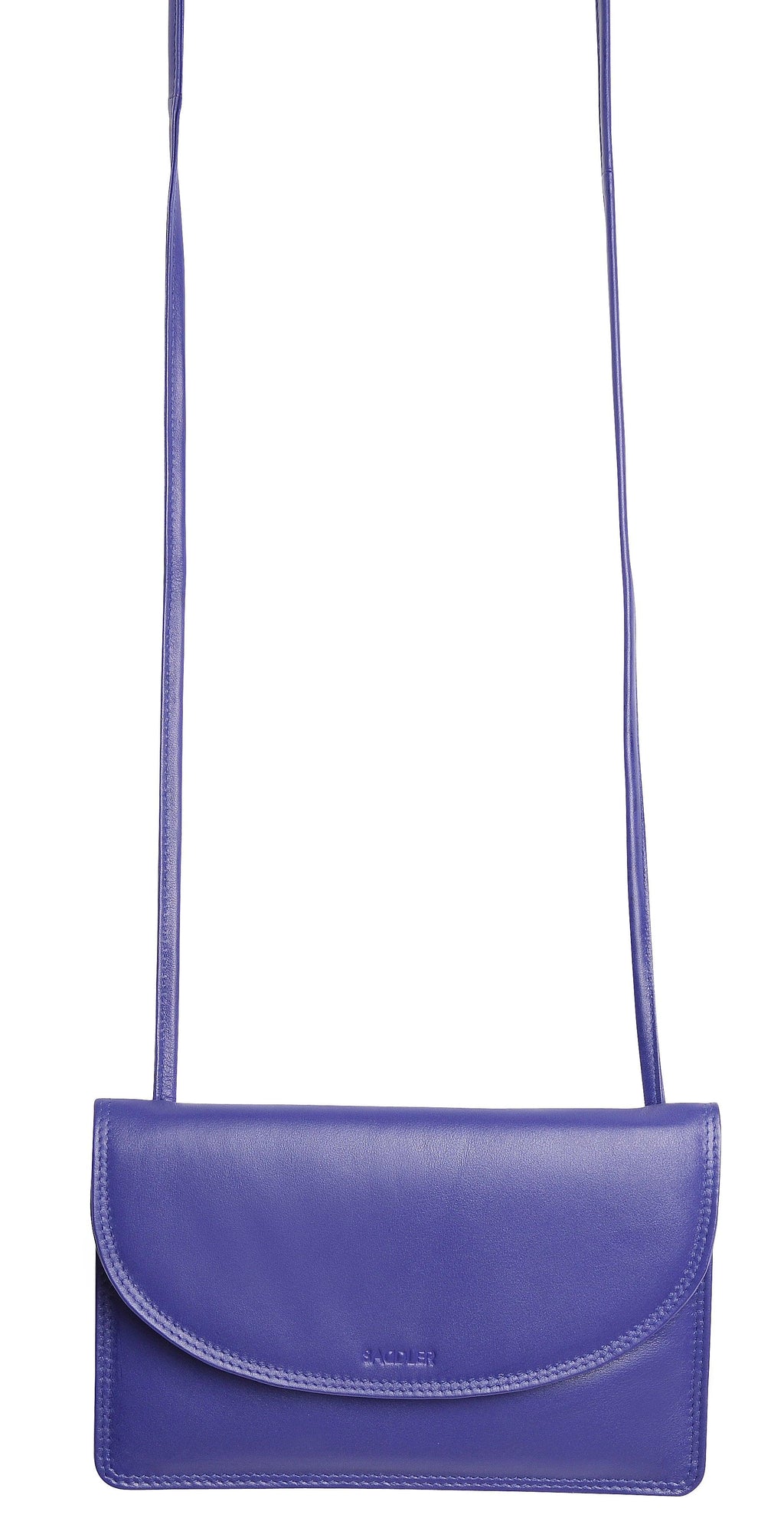 SADDLER ISABELLE Leather Slimline Crossbody Bag - Adjustable Strap, Multiple Pockets, Magnetic Closure - RFID Protected