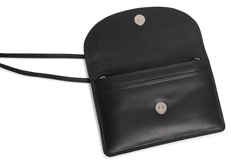 SADDLER ISABELLE Leather Slimline Crossbody Bag - Adjustable Strap, Multiple Pockets, Magnetic Closure - RFID Protected