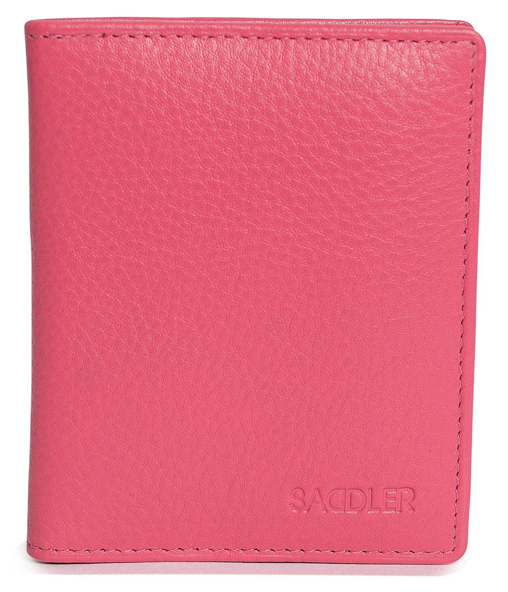 Compact Leather Card Wallet "Lexi" – Handmade by Saddler | RFID Protected & Gift Boxed