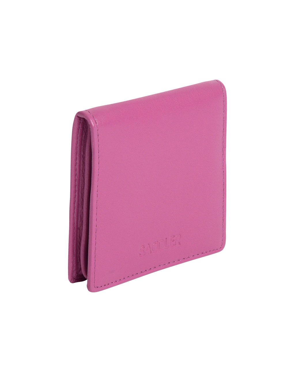 SADDLER POPPY Leather Square Mini Tray Purse