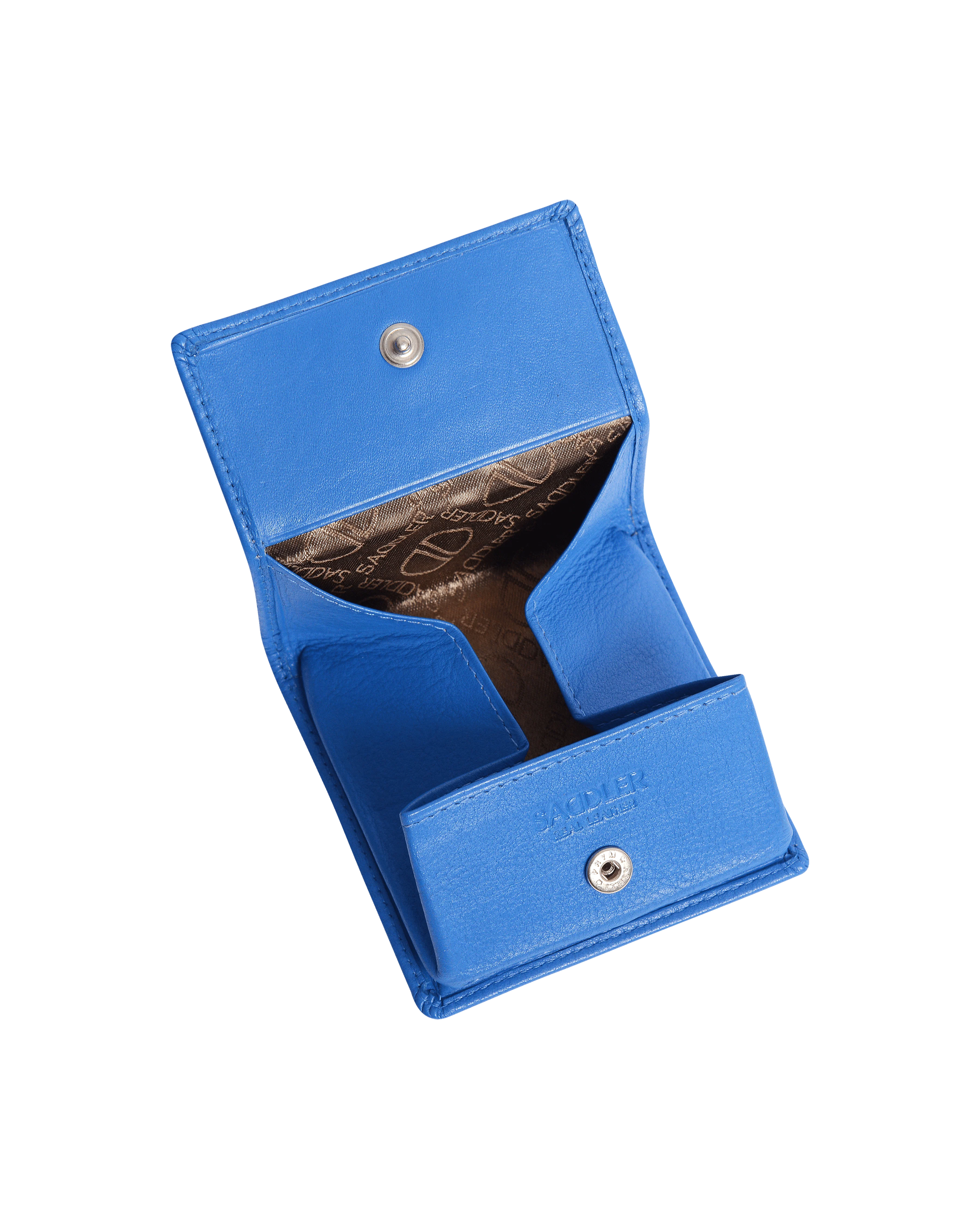 SADDLER POPPY Leather Square Mini Tray Purse