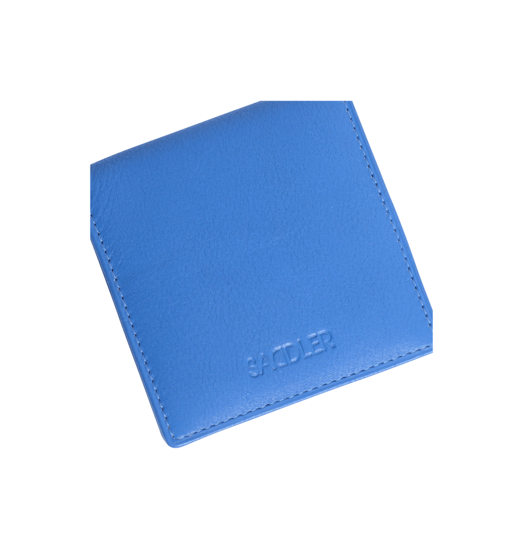 SADDLER POPPY Leather Square Mini Tray Purse