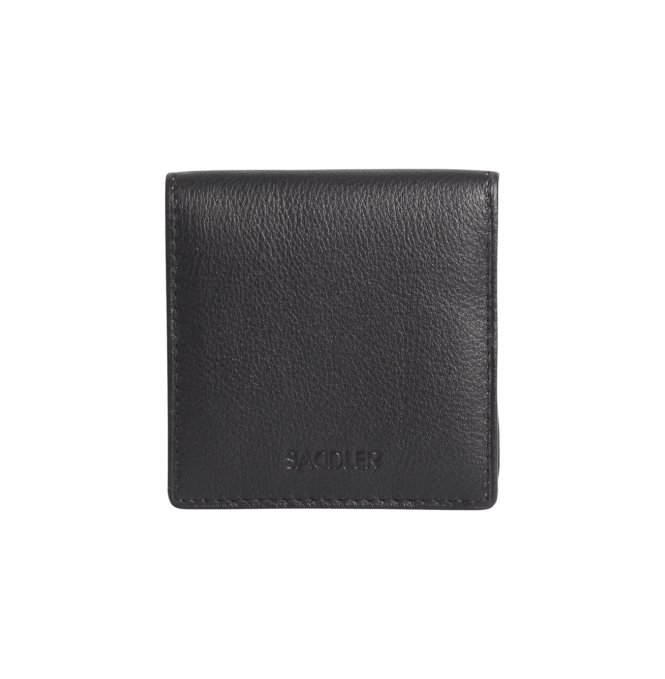 SADDLER POPPY Leather Square Mini Tray Purse