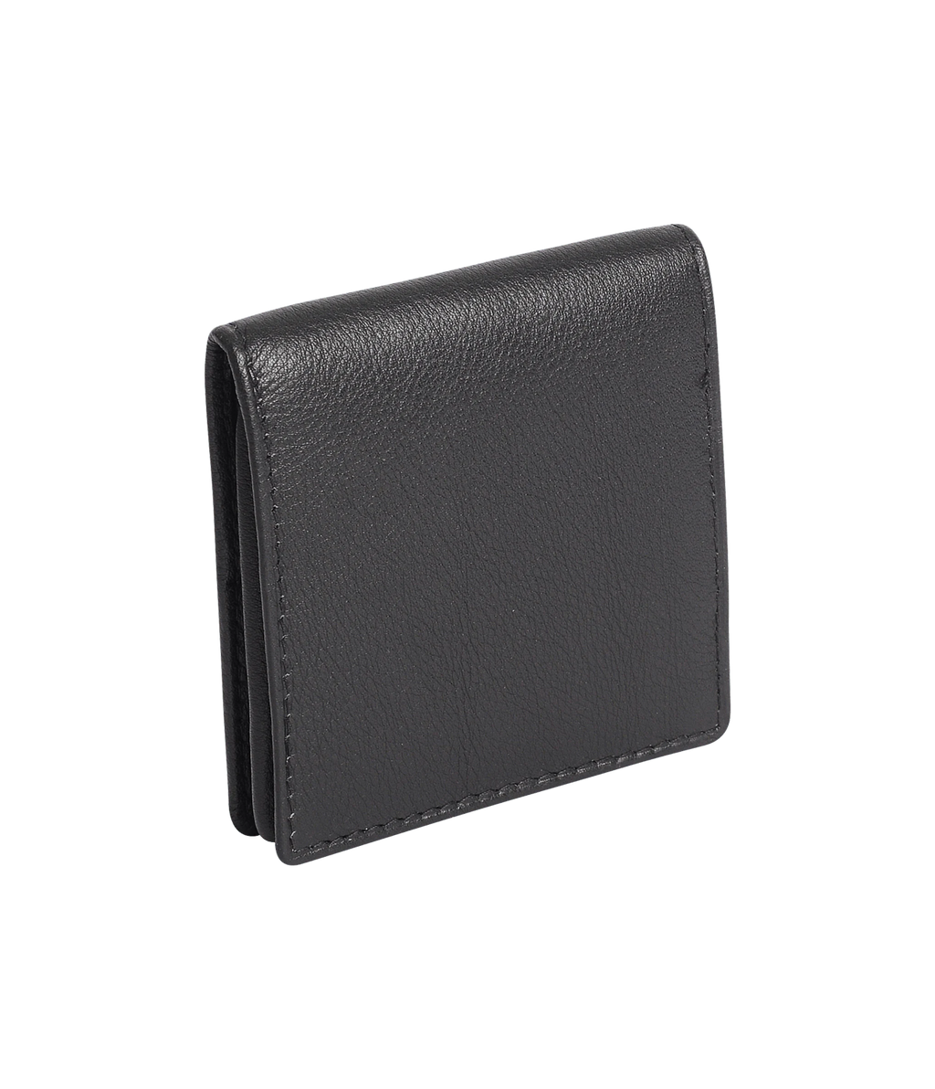 SADDLER POPPY Leather Square Mini Tray Purse