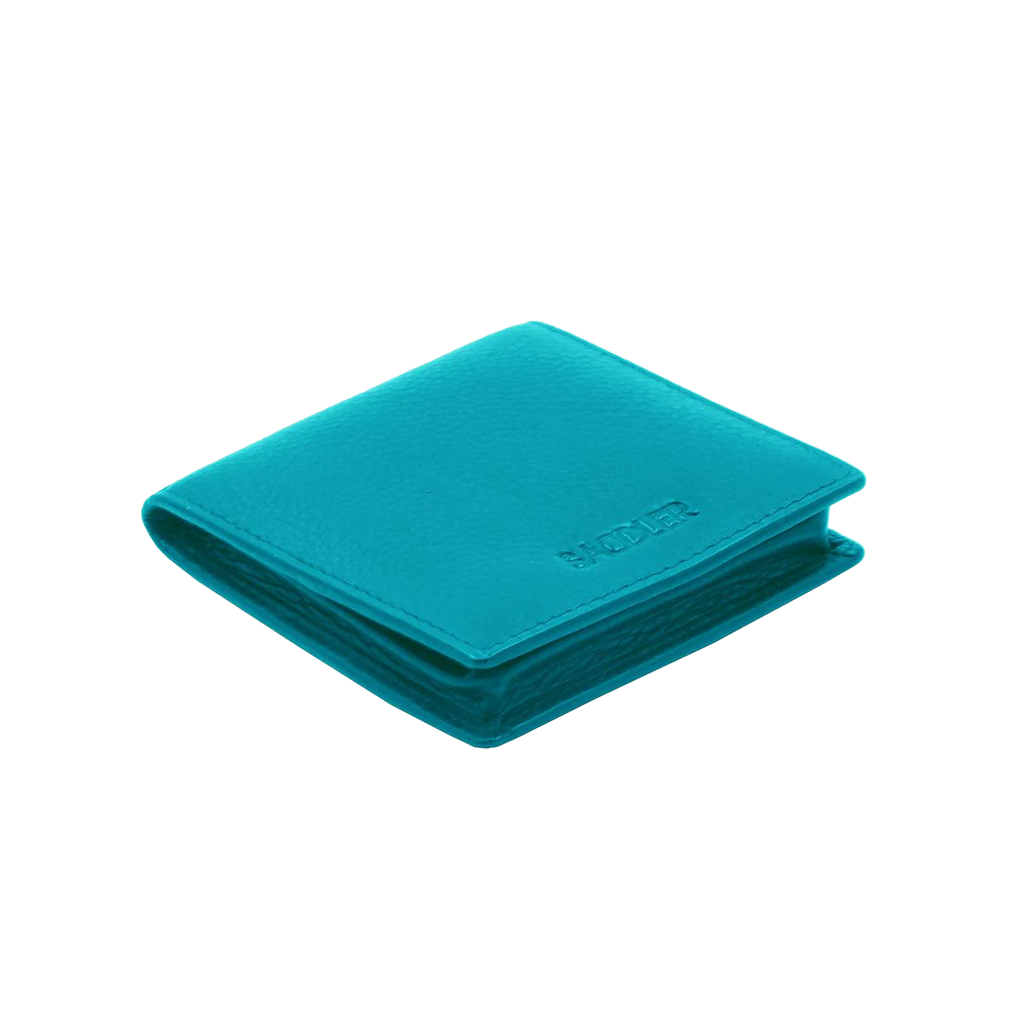 SADDLER POPPY Leather Square Mini Tray Purse