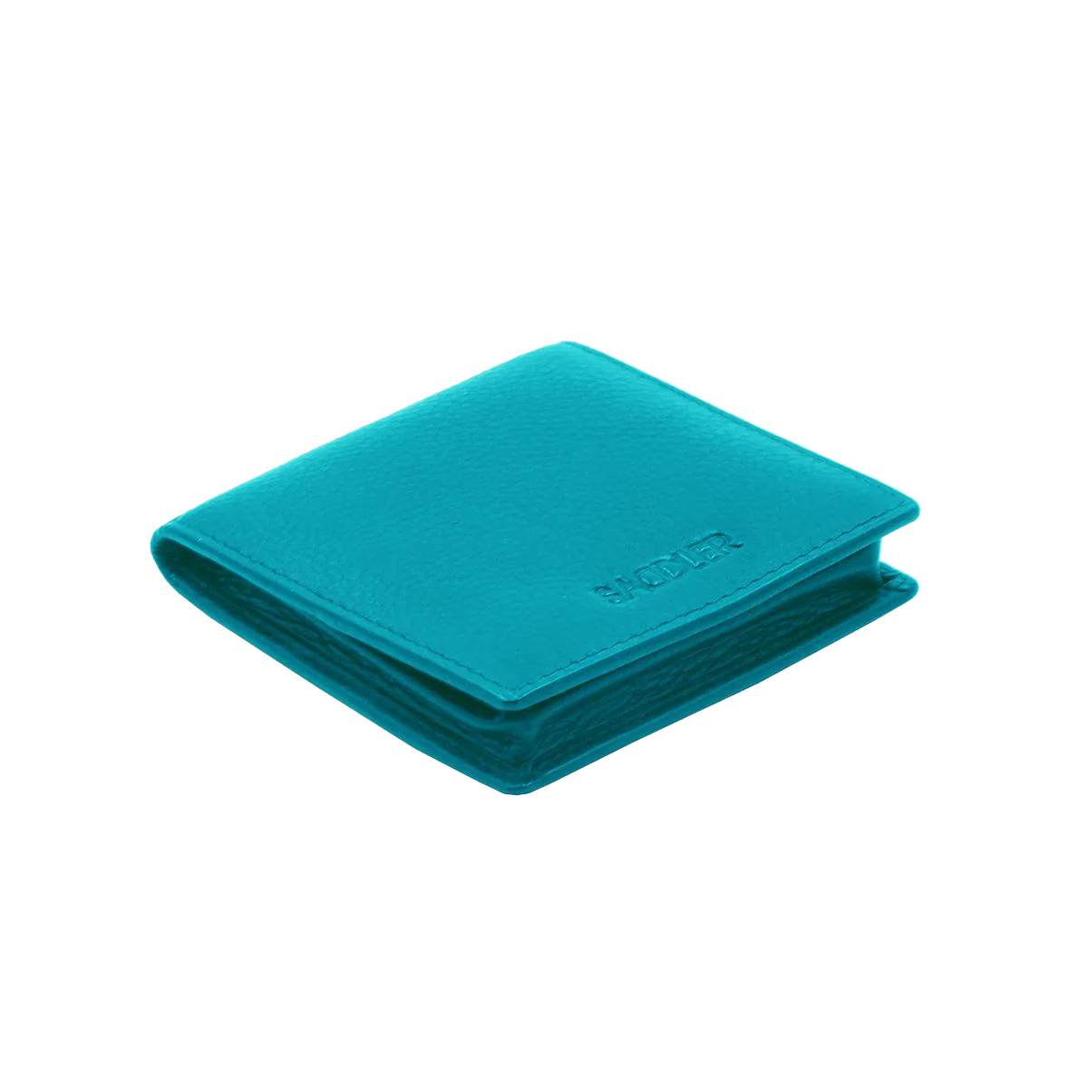 SADDLER POPPY Leather Square Mini Tray Purse