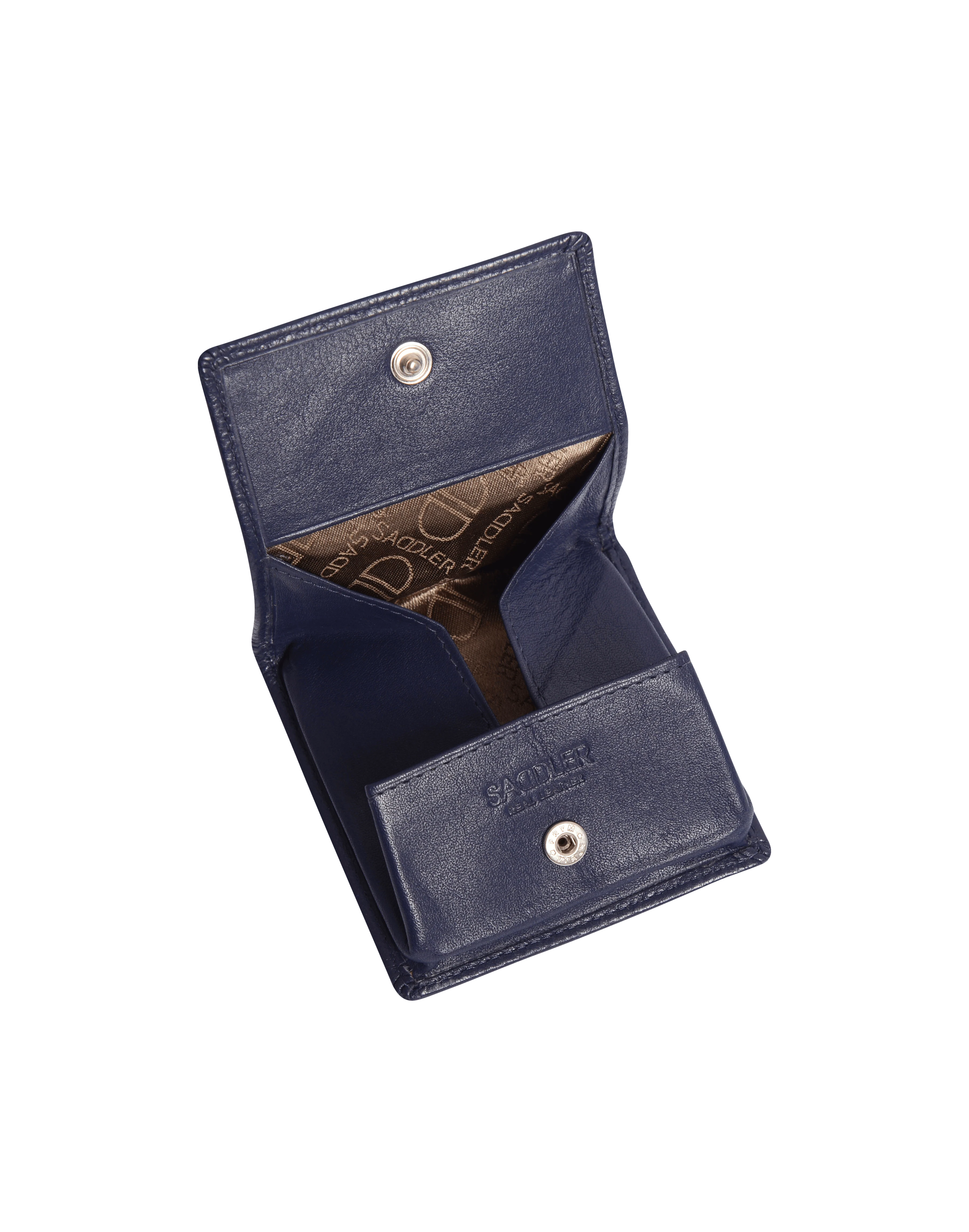 SADDLER POPPY Leather Square Mini Tray Purse