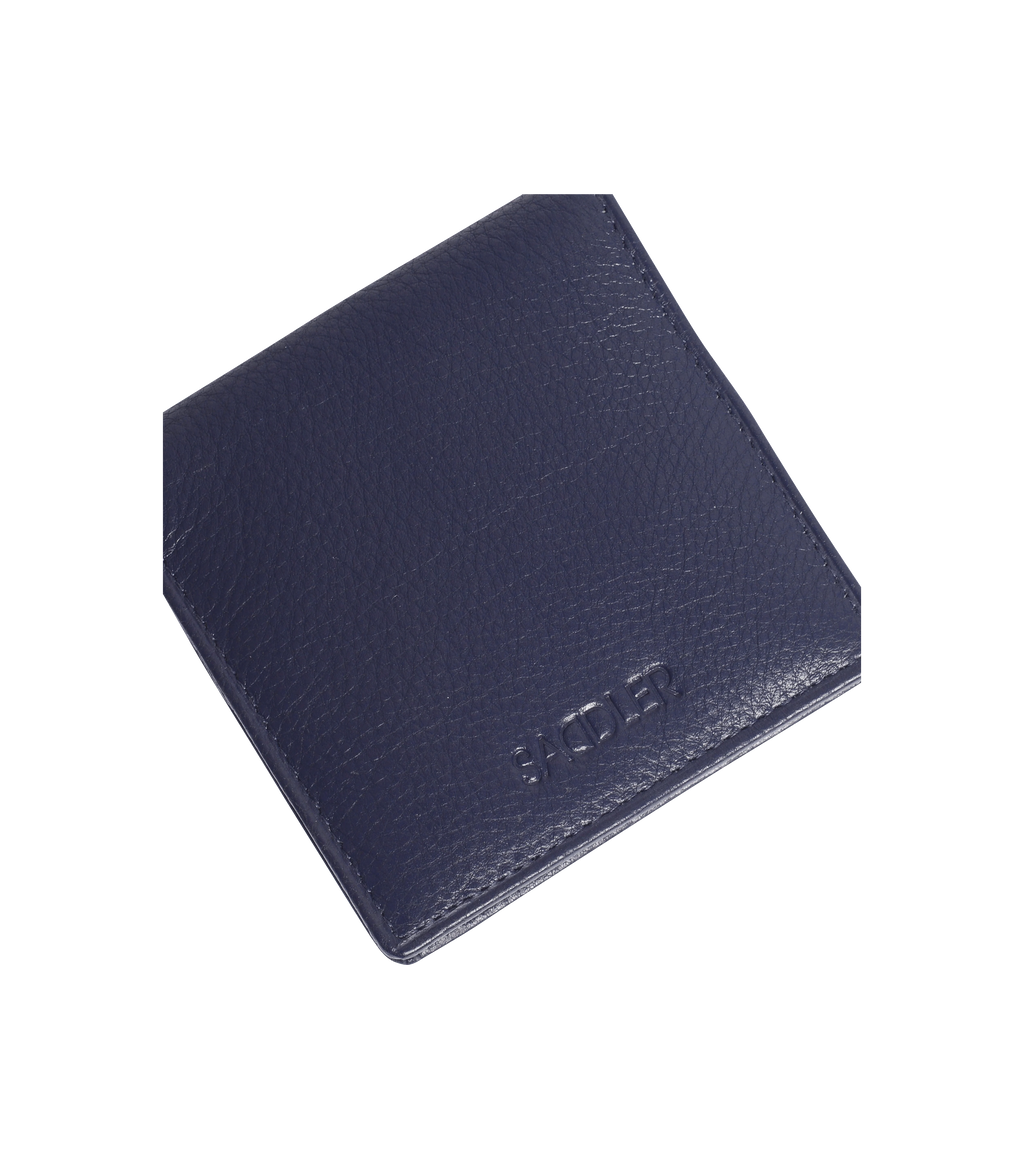 SADDLER POPPY Leather Square Mini Tray Purse