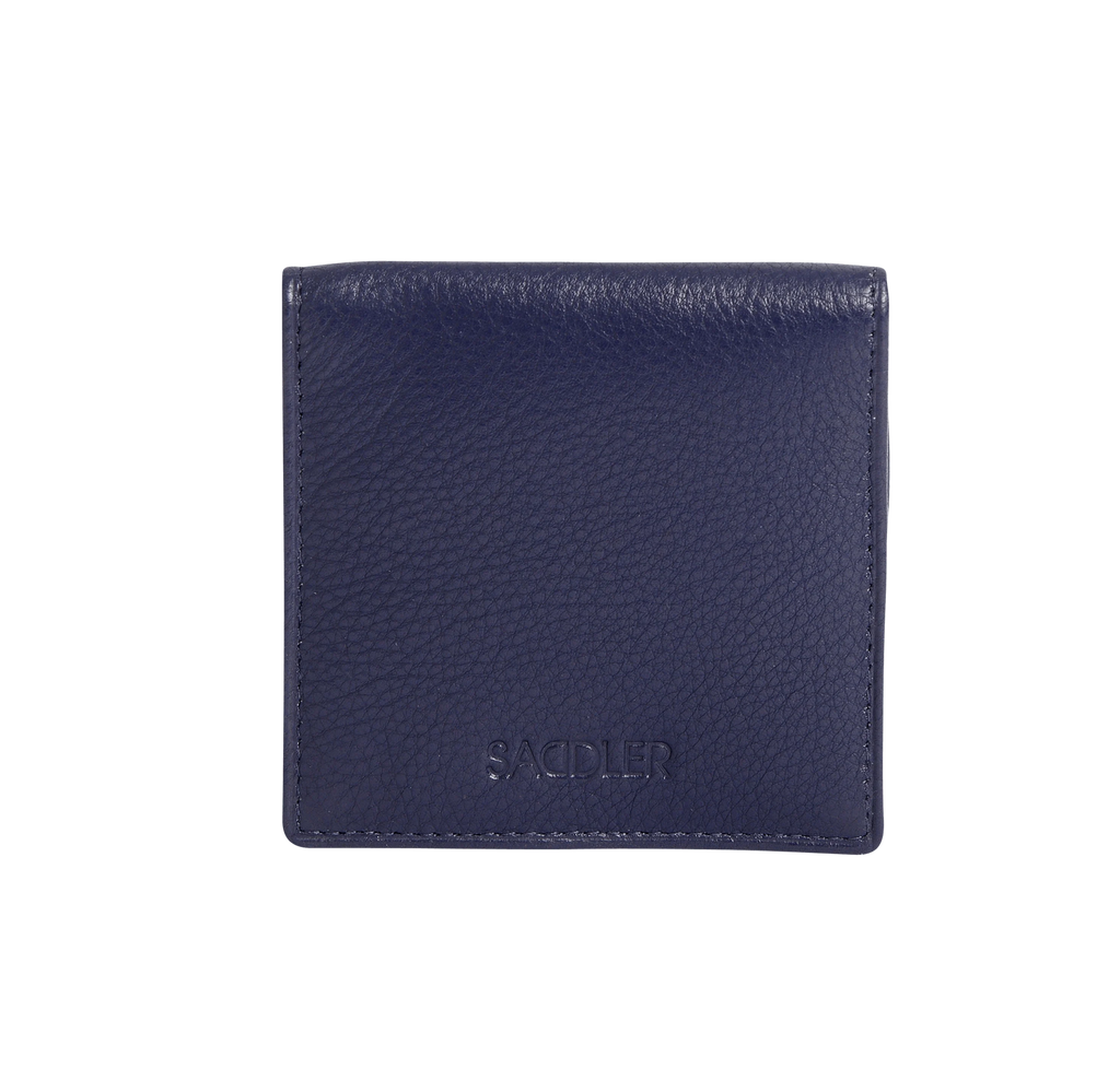 SADDLER POPPY Leather Square Mini Tray Purse