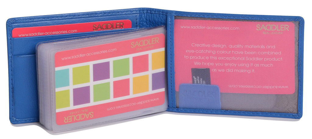 Robyn Compact Leather Card Wallet – Handmade by Saddler | RFID Protected & Gift Boxed