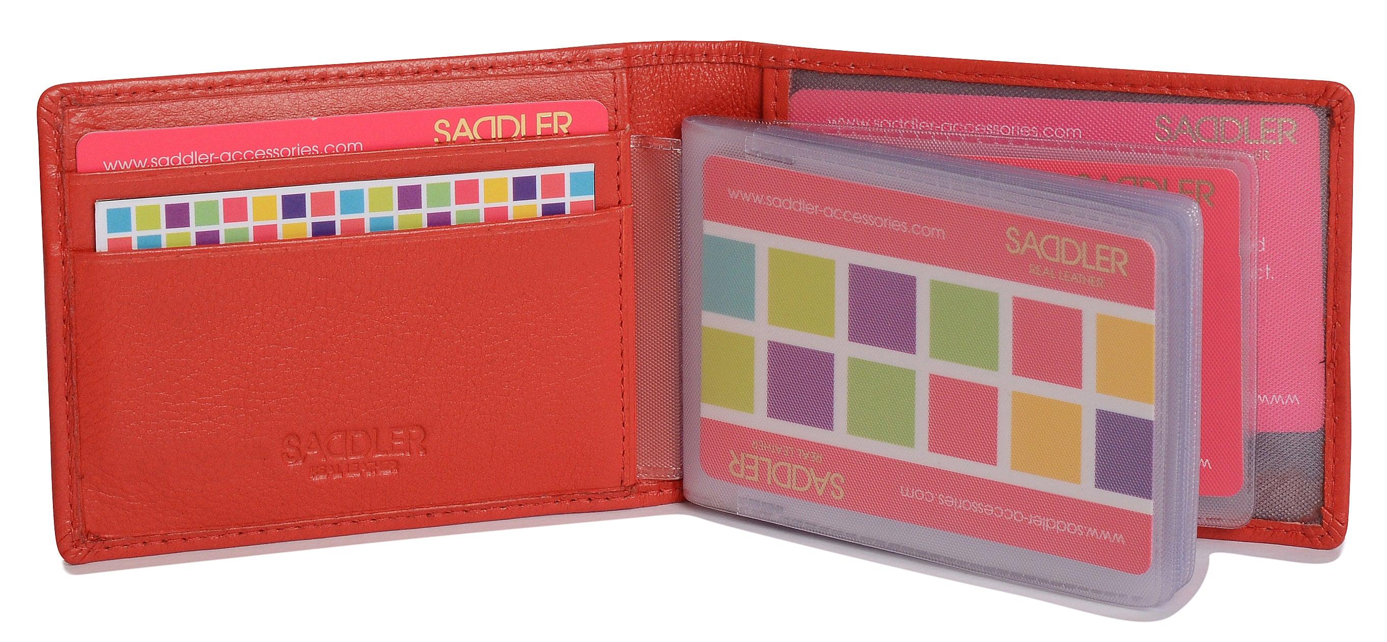 Robyn Compact Leather Card Wallet – Handmade by Saddler | RFID Protected & Gift Boxed