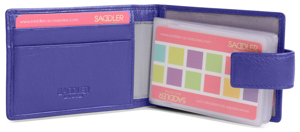 Robyn Compact Leather Card Wallet – Handmade by Saddler | RFID Protected & Gift Boxed
