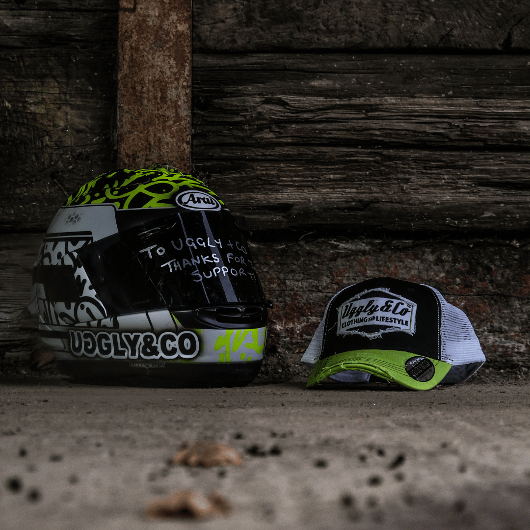 Yellow & White Diamond Cap