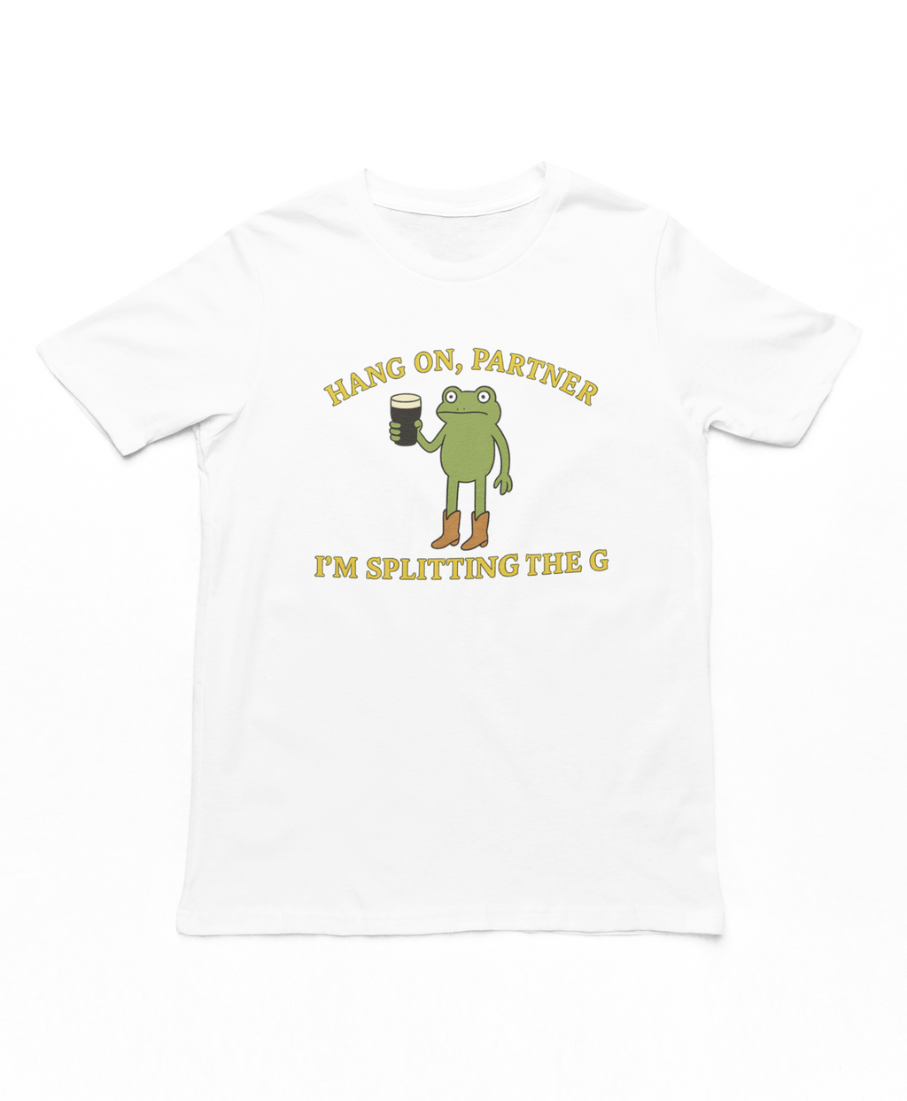 Hang On Partner I'm Splitting The G T-Shirt