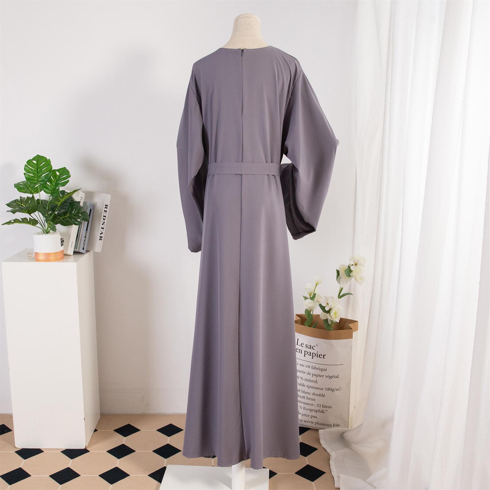 Solid Colour Casual Robe
