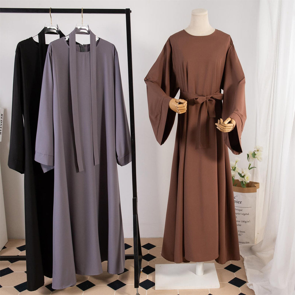 Solid Colour Casual Robe