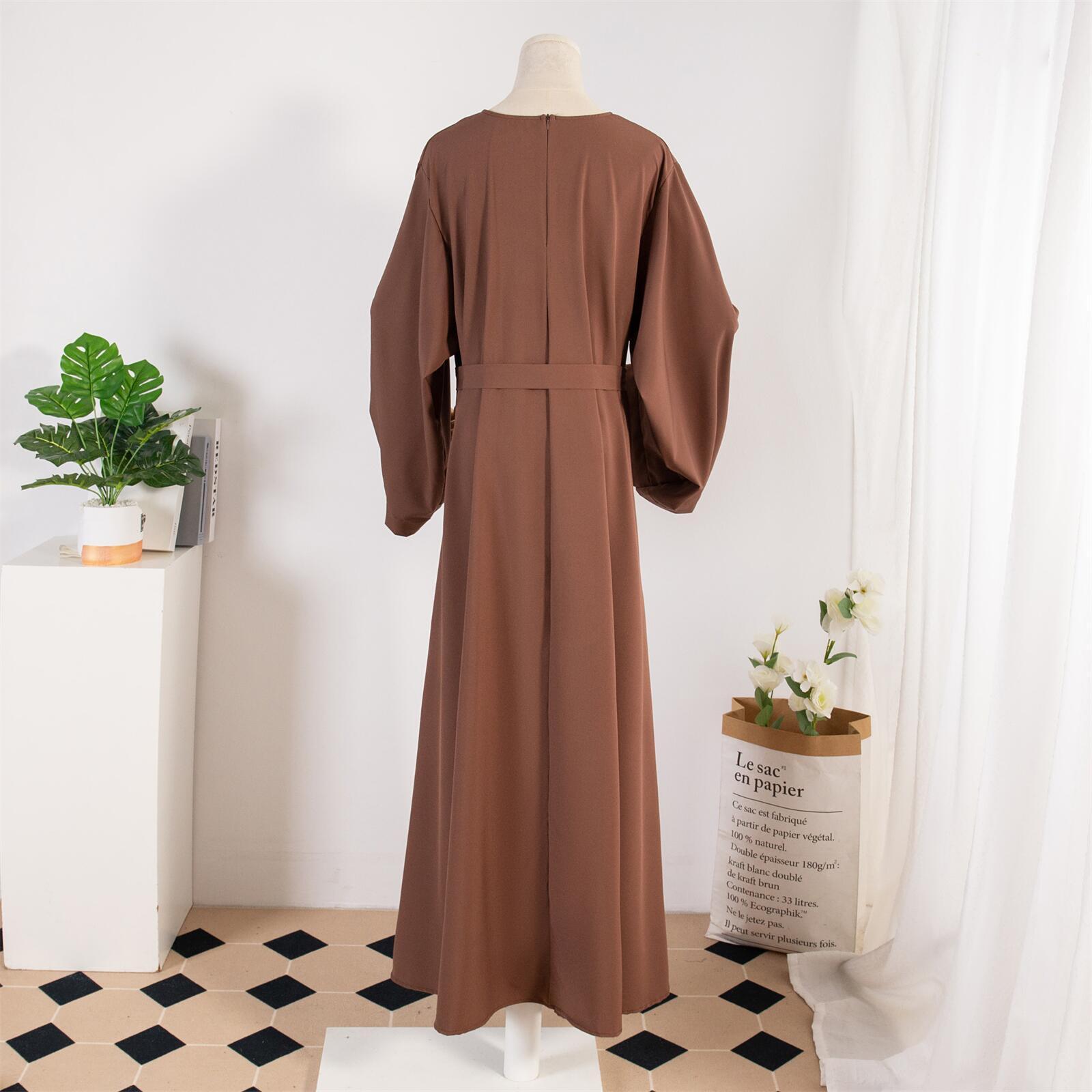 Solid Colour Casual Robe