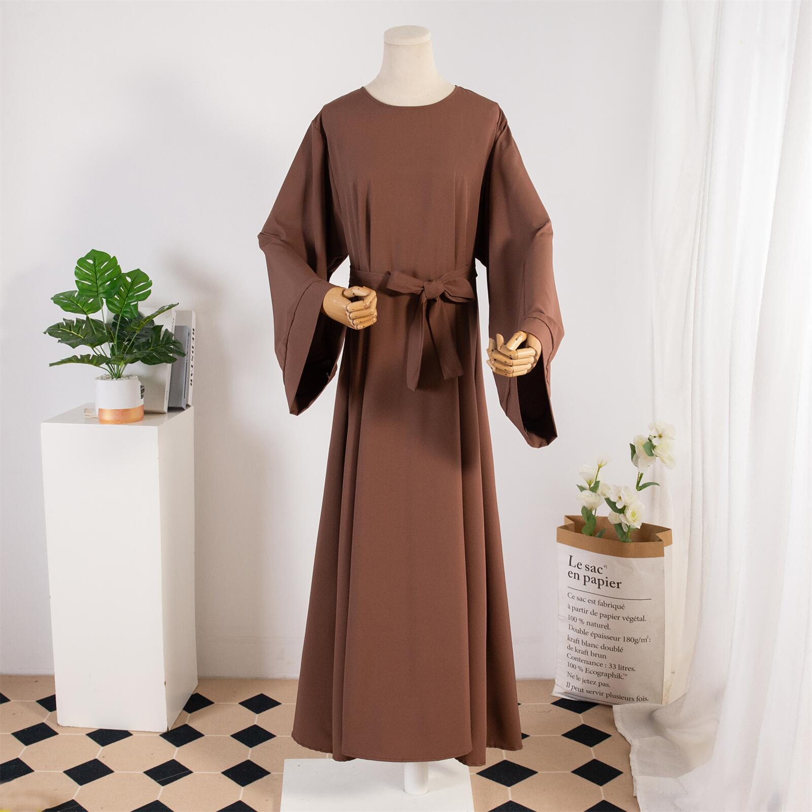 Solid Colour Casual Robe
