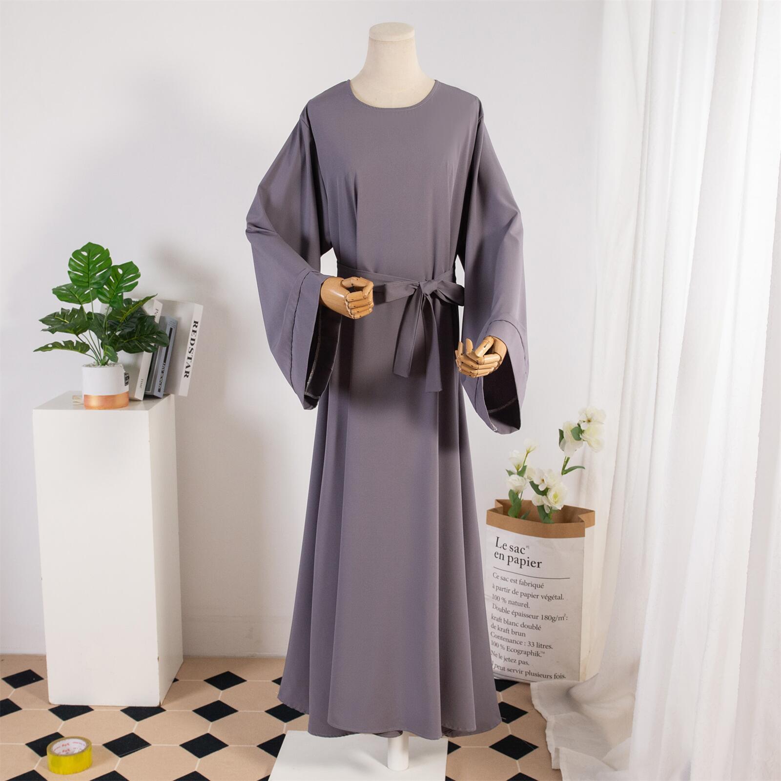 Solid Colour Casual Robe