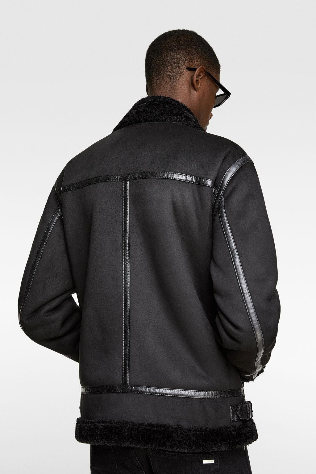 Suede Lapel Jacket – Soft Winter Coat with Casual Elegance in Solid Colors