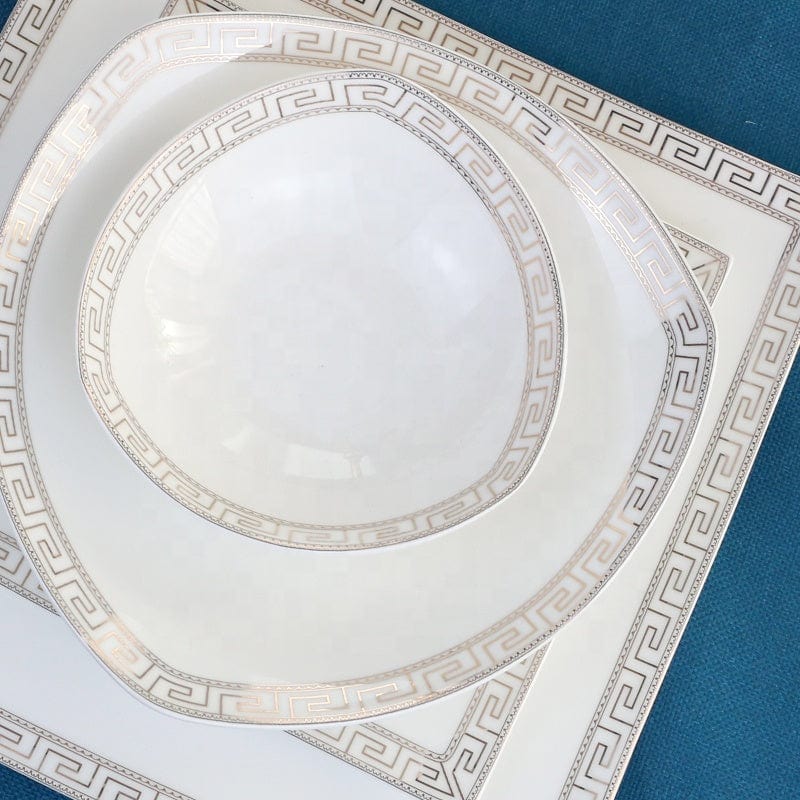 The Glamour Bone China Dinner Set - 16 | 24 Piece