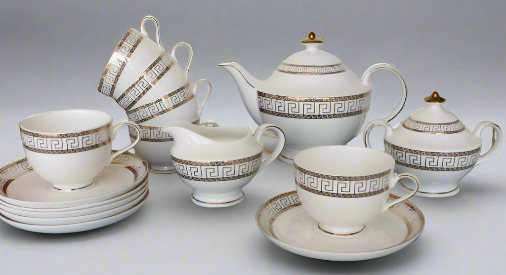 The Glamour Bone China Tea Set