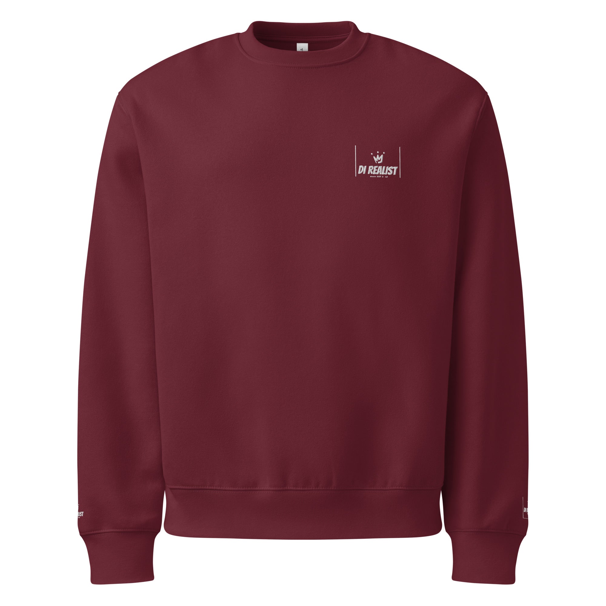 Oversized heavyweight sweatshirt