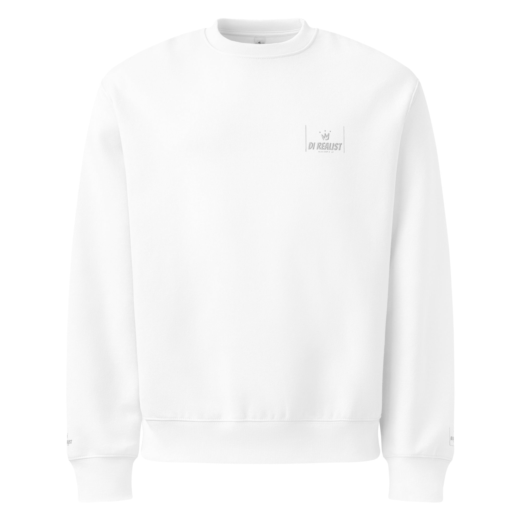 Oversized heavyweight sweatshirt
