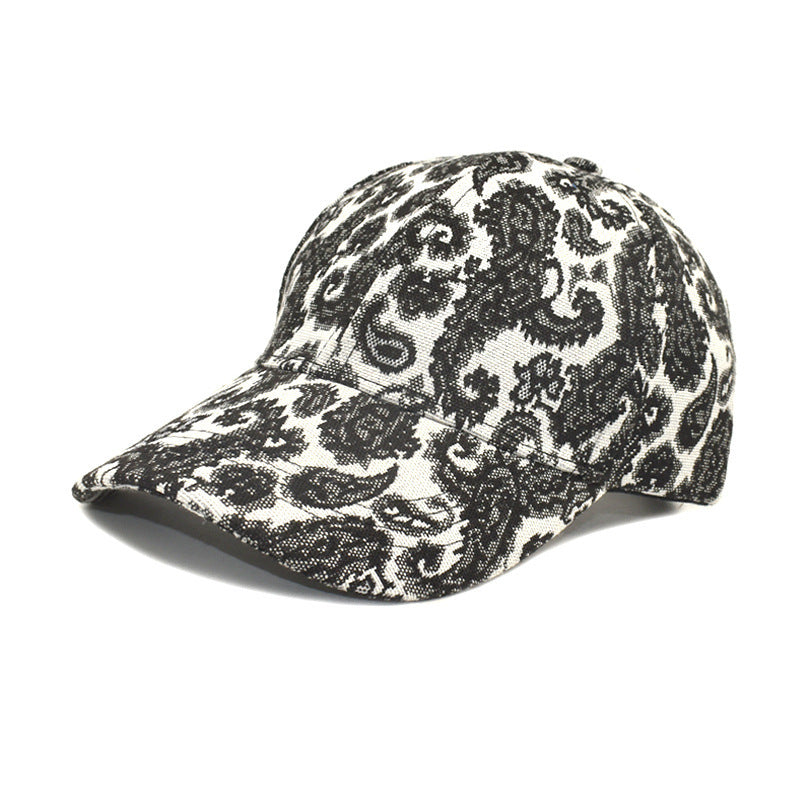 Unisex Paisley Pattern Printed Baseball Cap