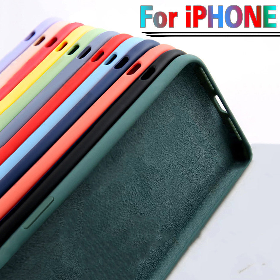Waterproof Solid Colour Iphone Temperament Case