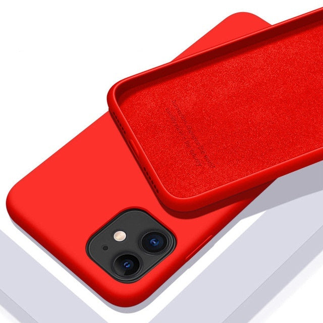 Waterproof Solid Colour Iphone Temperament Case