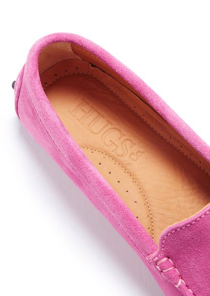 Loafers, pink suede - QHA UK