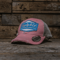 Pastel Pink & Blue Diamond Cap - QHA UK