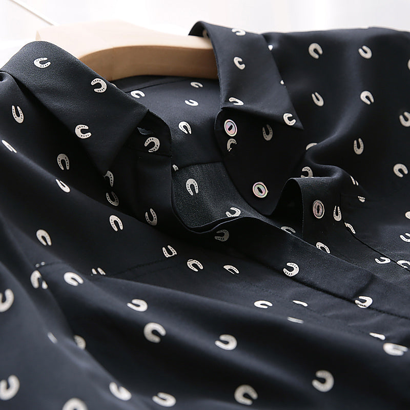 Women's Stretch Silk Summer Shirt