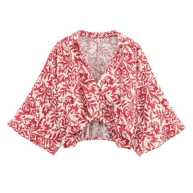 Women’s Summer Top with Wide Leg Pants