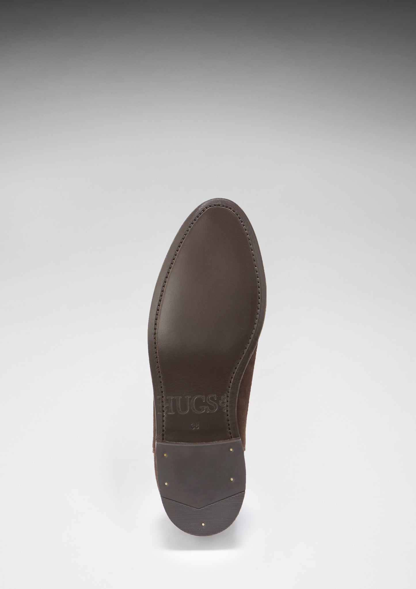 Women's Brown Suede Chelsea Boots, Welted Leather Sole - QHA UK