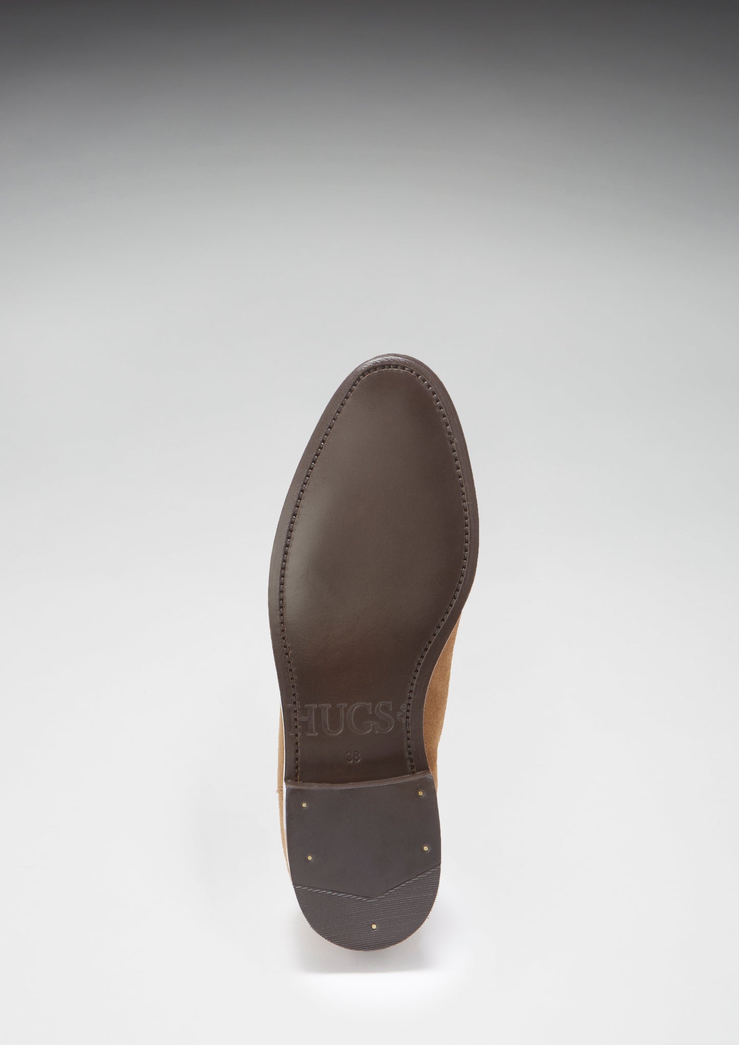Women's Tobacco Suede Chelsea Boots, Welted Leather Sole - QHA UK