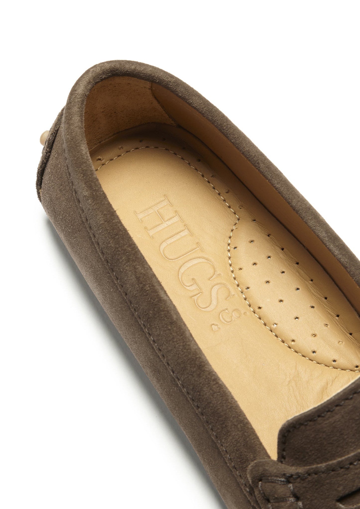 Hugs & Co Womens Brown Suede Penny Loafers EU 36-42 product image 4