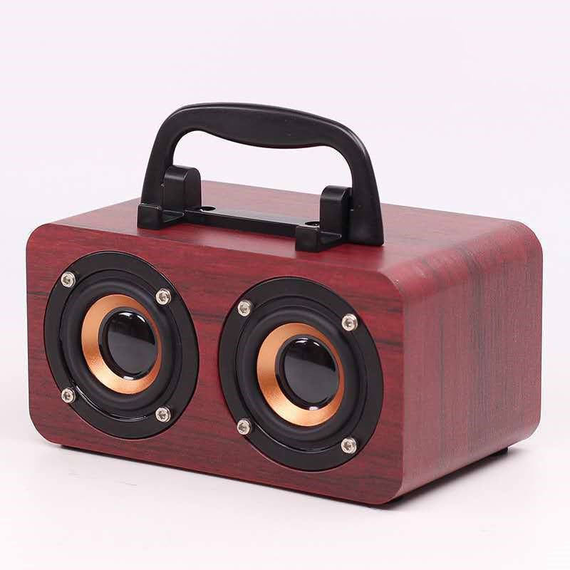Wooden Wireless Bluetooth Speaker, Portable Outdoor Speaker