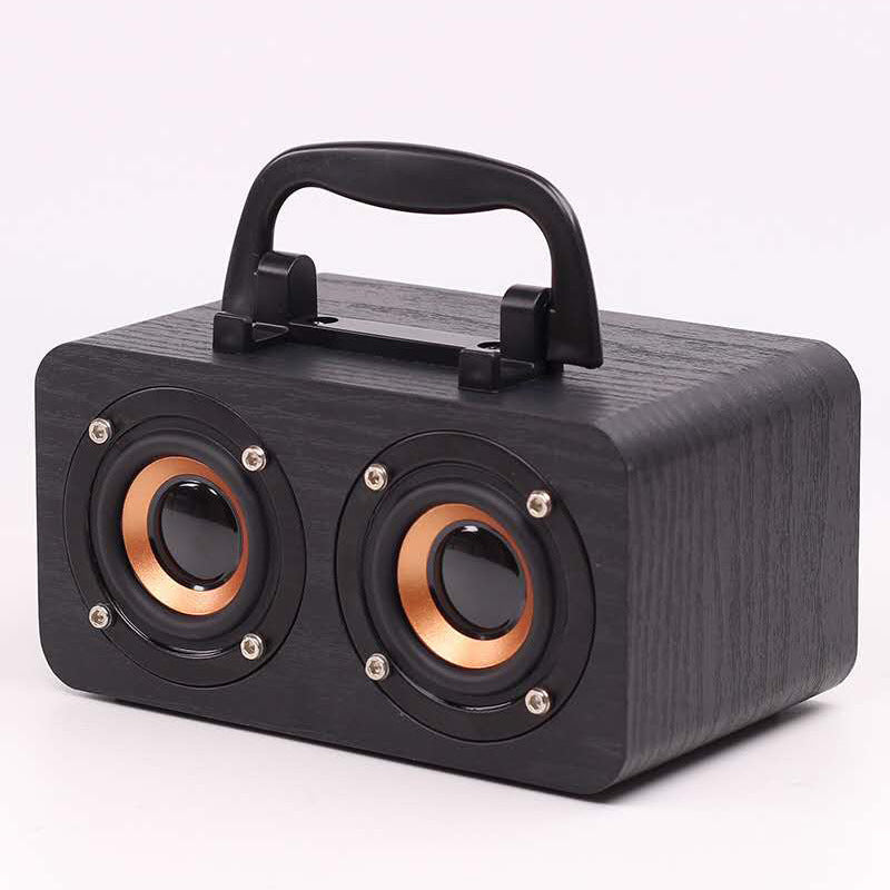 Wooden Wireless Bluetooth Speaker, Portable Outdoor Speaker