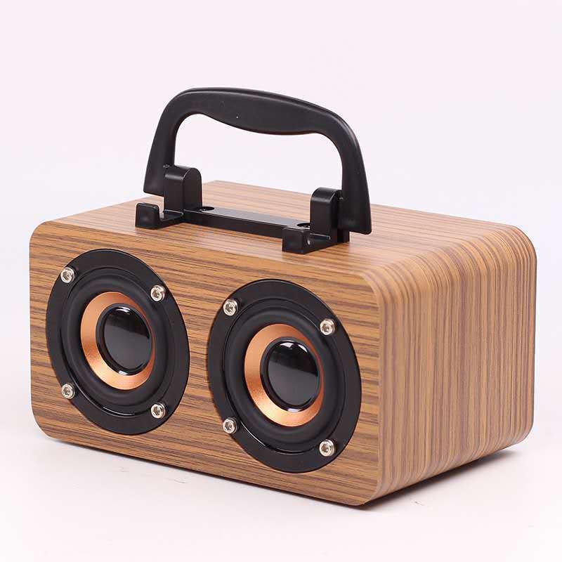 Wooden Wireless Bluetooth Speaker, Portable Outdoor Speaker
