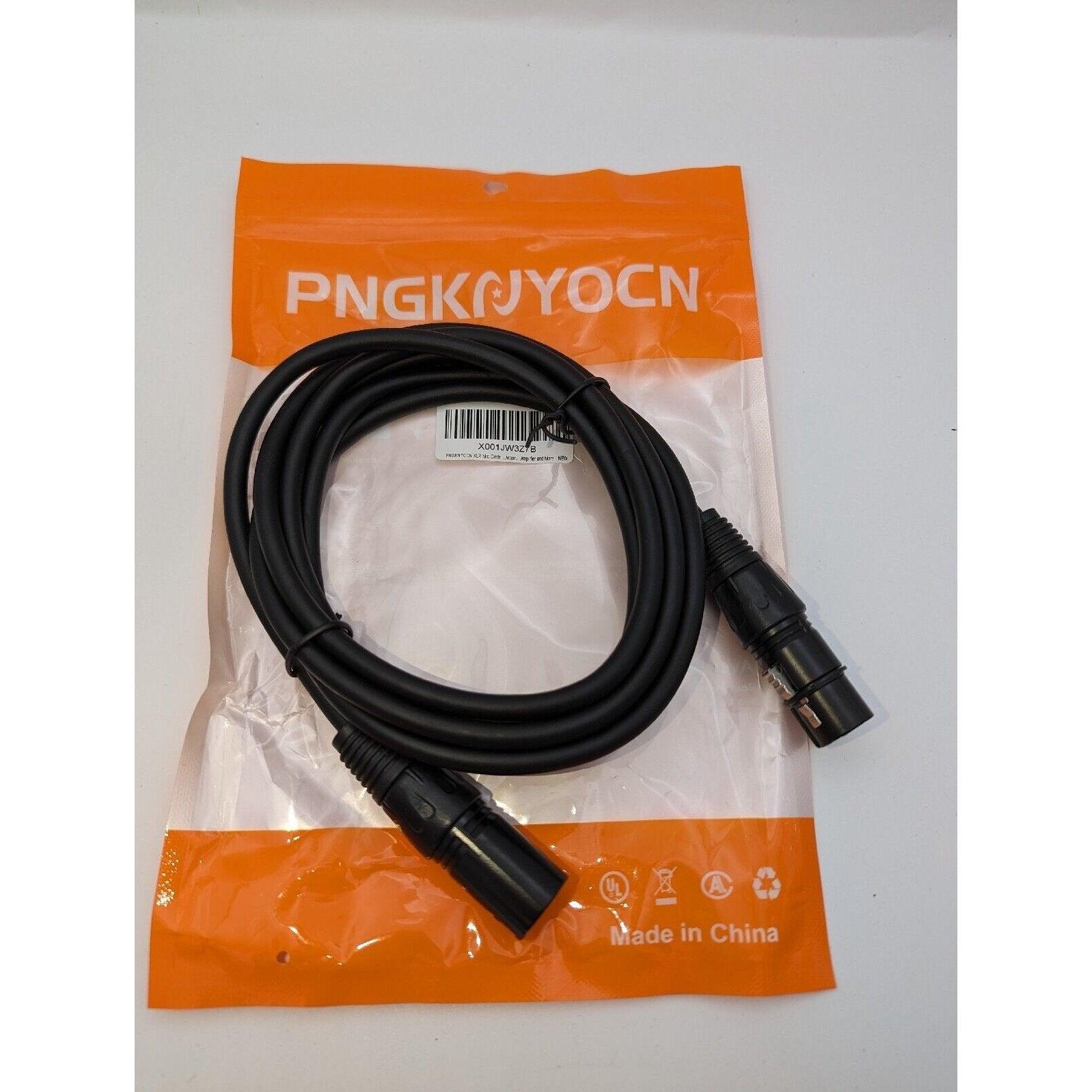 XLR Audio Cable Male to Female  3-pin Microphone Cord Shielded Noise Free