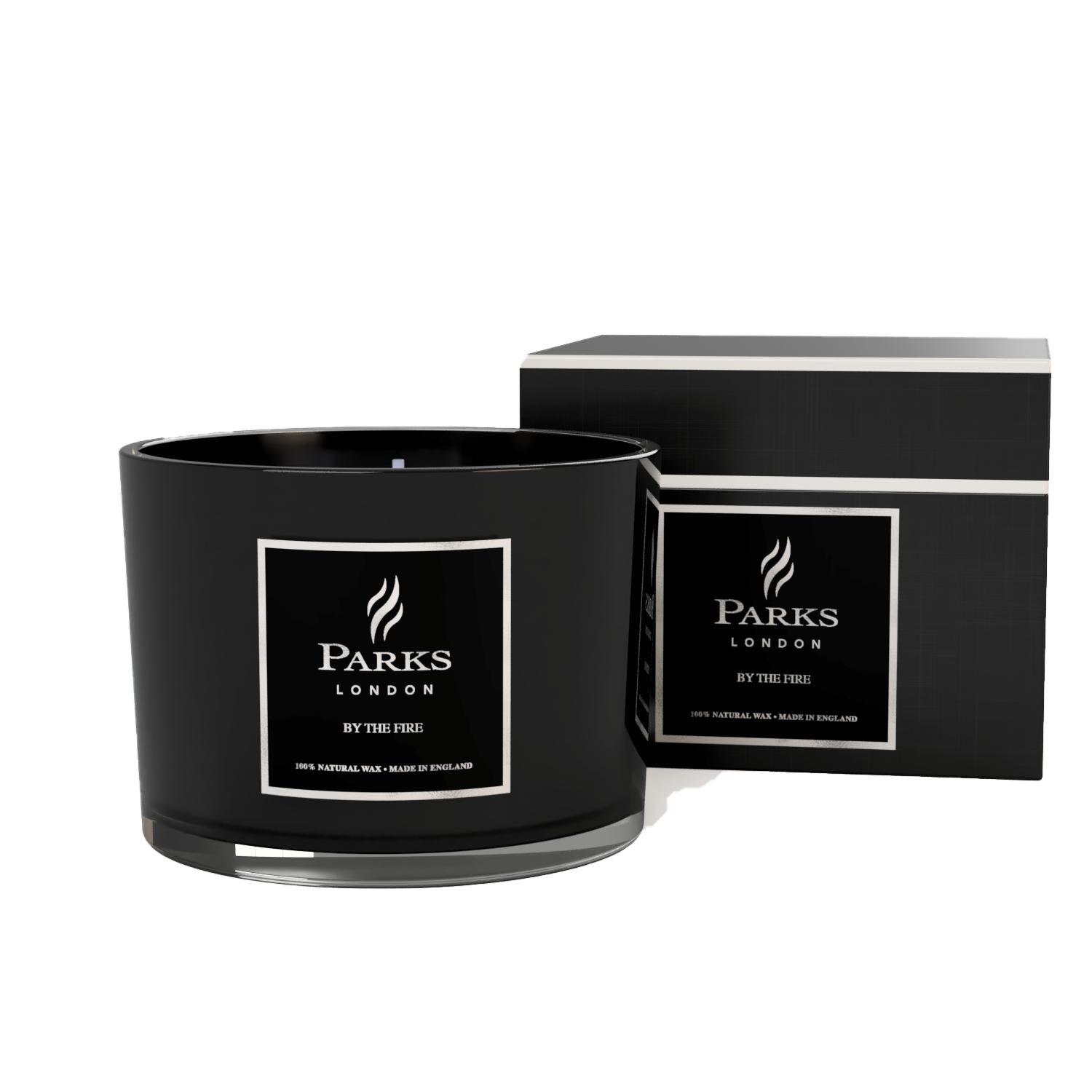 WINTER WONDERLAND BY THE FIRE 11X8 3 WICK CANDLE 350g