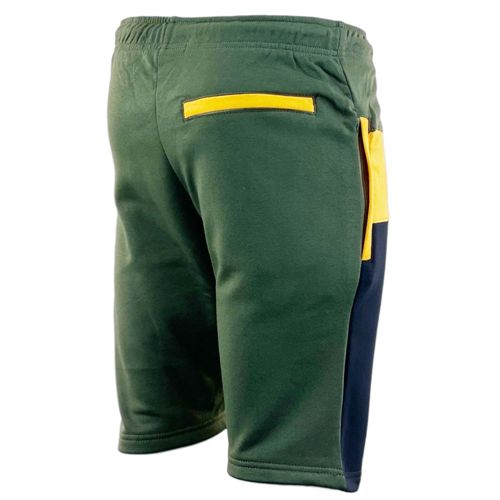 Mens Slim Fit Contrast Fleece Shorts - S010
